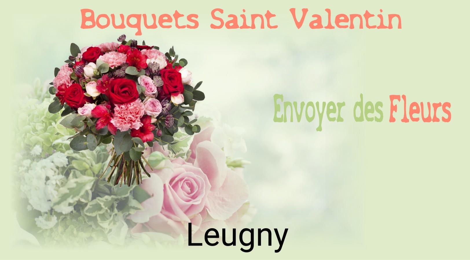 Roses de Saint-Valentin livrées à Leugny